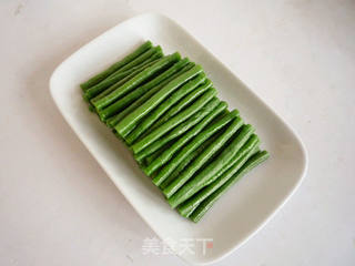 麻汁豇豆的做法步骤:10