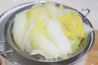 白菜炖豆腐的做法步骤:4