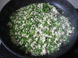 夏日小清新-----茼蒿豆腐的做法步骤:17