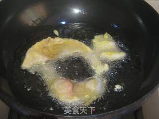 豌豆茄汁草鱼的做法步骤:5
