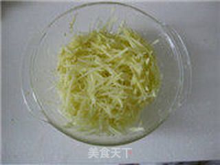 椿头大虾(配土豆丝饼)的做法步骤:4