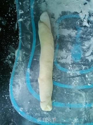 蜜豆小花面包的做法步骤:9