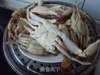 原汁原味最鲜美---清蒸岩头蟹的做法步骤:2