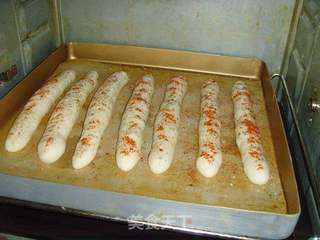 给味觉一个惊喜---辣味面包条的做法步骤:11
