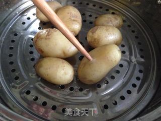 黄金芝士土豆球的做法步骤:2