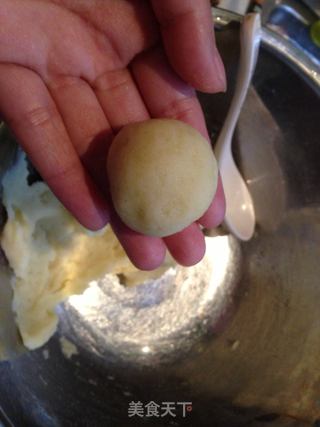 黄金芝士土豆球的做法步骤:9
