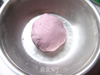 常吃杂粮更健康——紫甘兰剪刀莜面的做法步骤:4