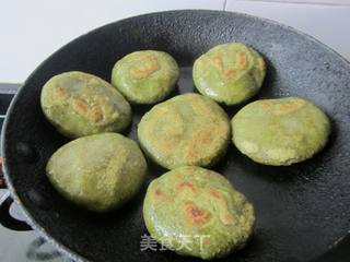 清香艾草饼的做法步骤:14