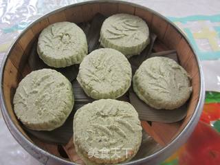 清香艾草饼的做法步骤:16