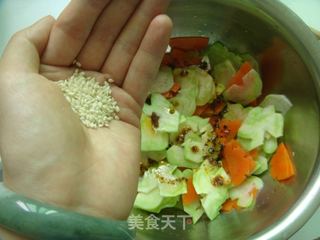 废料利用之凉拌西兰花茎的做法步骤：8