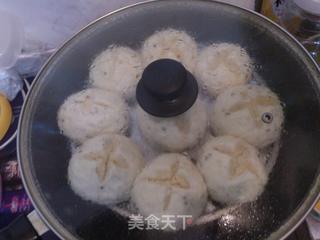 幸福像花儿之玉米面馒头的做法步骤:6