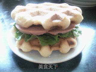 华夫蛋堡的做法步骤:10