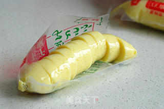 鲍汁玉子山药的做法步骤:3