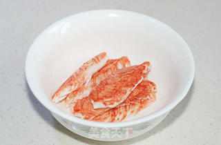 开心果蟹味酱菜通心粉的做法步骤:3