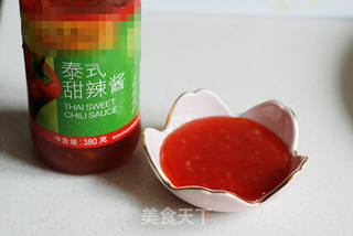 泰式甜辣三文鱼的做法步骤:6
