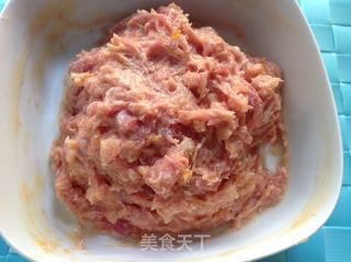 清蒸狮子头的做法步骤:7