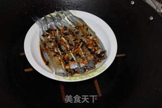 豉汁蒸尖嘴鱼的做法步骤：5