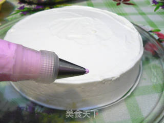 无油酸奶生日蛋糕的做法步骤:14