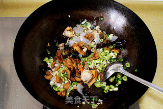 芸豆海鲜打卤面的做法步骤:7
