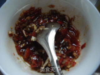 丝瓜虾茸盅的做法步骤:5