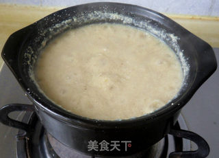 鸡米豆渣羹的做法步骤：8
