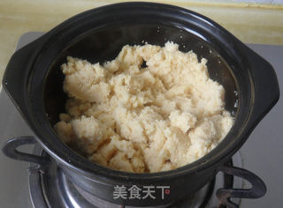 鸡米豆渣羹的做法步骤：5