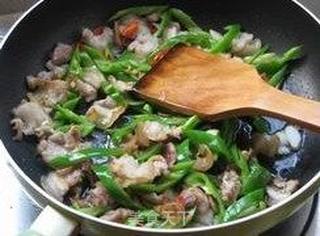 〖生爆盐煎肉〗——热火朝天滋味,地道川味的做法步骤:5