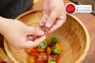 番茄沙拉的做法步骤:3