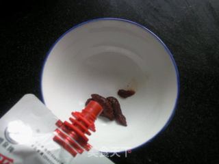 茄汁煨金球的做法步骤:5