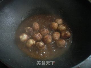 茄汁煨金球的做法步骤：11