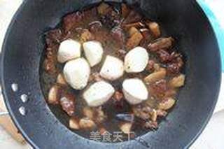 红烧肉烧芋头的做法步骤:14