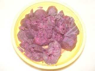 超柔软魅惑土司送给最爱的人——紫薯土司的做法步骤:2