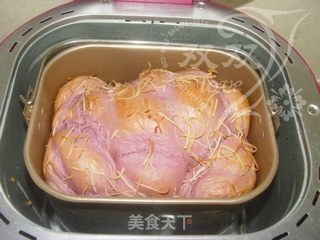 超柔软魅惑土司送给最爱的人——紫薯土司的做法步骤:19