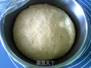 胚芽果干面包的做法步骤:7