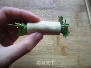 香辣烧烤豆腐串的做法步骤:4