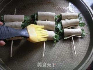 香辣烧烤豆腐串的做法步骤:8