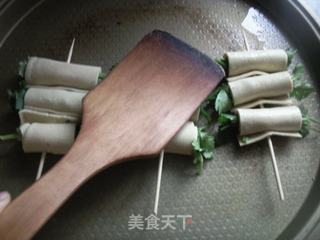 香辣烧烤豆腐串的做法步骤:9