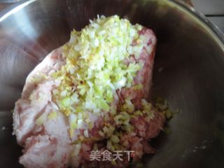 白菜大肉饺子的做法步骤：5