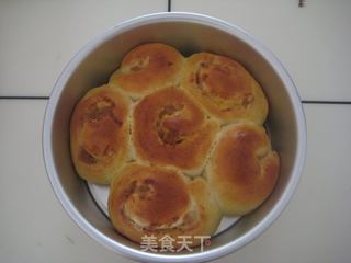 花样肉松面包的做法步骤:11