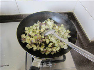 省油酱烧茄子泥的做法步骤:5