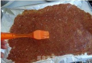 给孩子自制健康零食——黑椒蜜汁猪肉脯的做法步骤：6