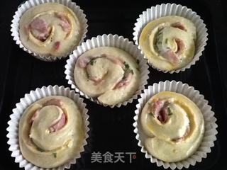 奶酪培根面包卷的做法步骤:10