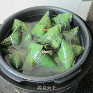 糯米绿豆粽子的做法步骤：10