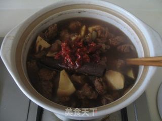 春笋煲牛肉的做法步骤：5