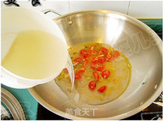 海鲜疙瘩汤的做法步骤:8