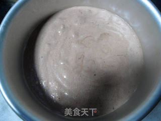 燕麦可可戚风蛋糕的做法步骤:11