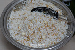 燕麦花生粽的做法步骤:2