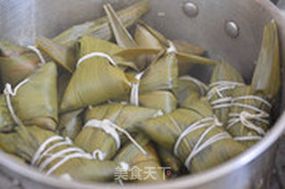 燕麦花生粽的做法步骤:12