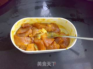 咖喱烤肉串的做法步骤：4