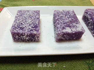 色彩炫目--紫薯凉糕的做法步骤:15